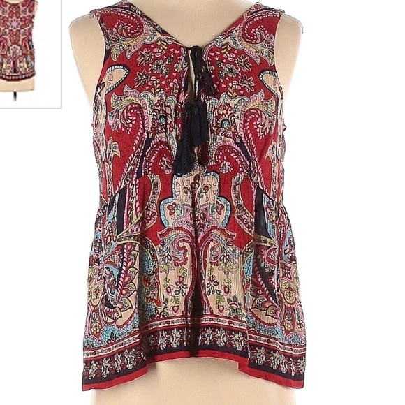 ⭐️Patrons of Peace, Boho Top, Super Soft, Washes So Well, Excellent Quality,S - Picture 1 of 13